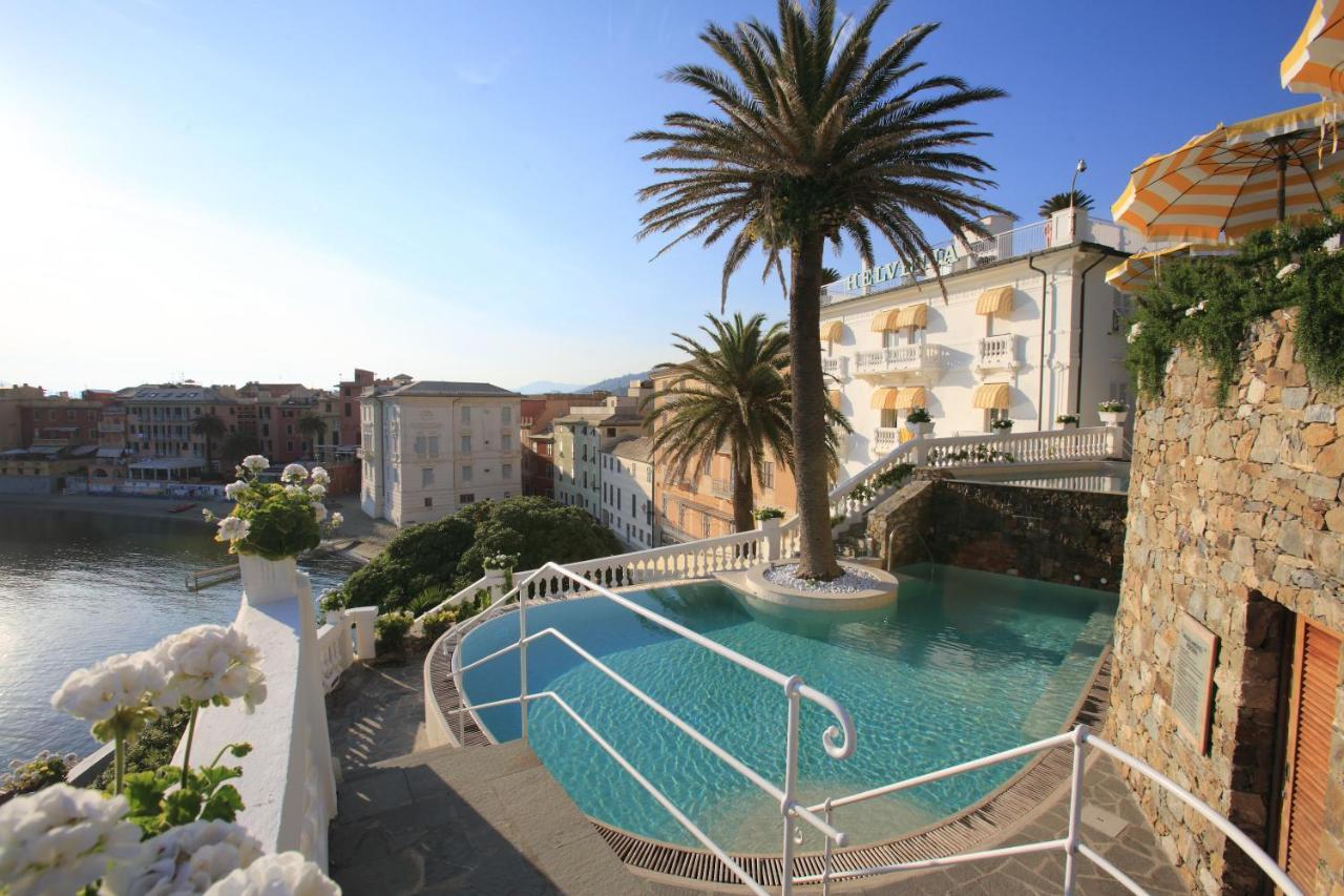 Hotel Helvetia Sestri Levante Exteriör bild