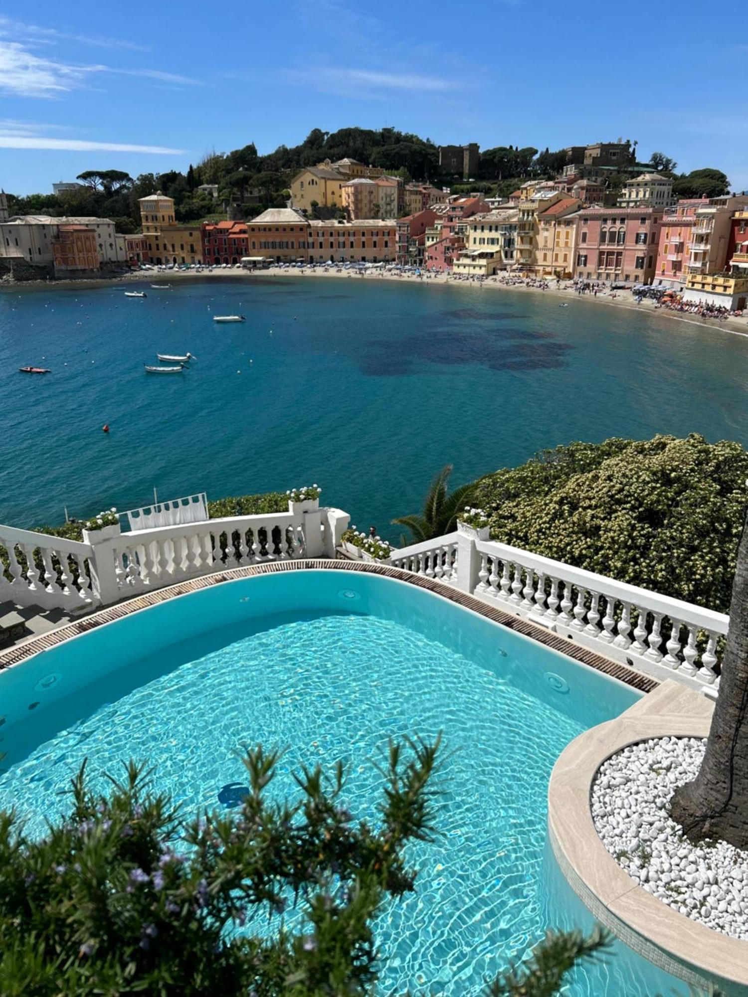 Hotel Helvetia Sestri Levante Exteriör bild