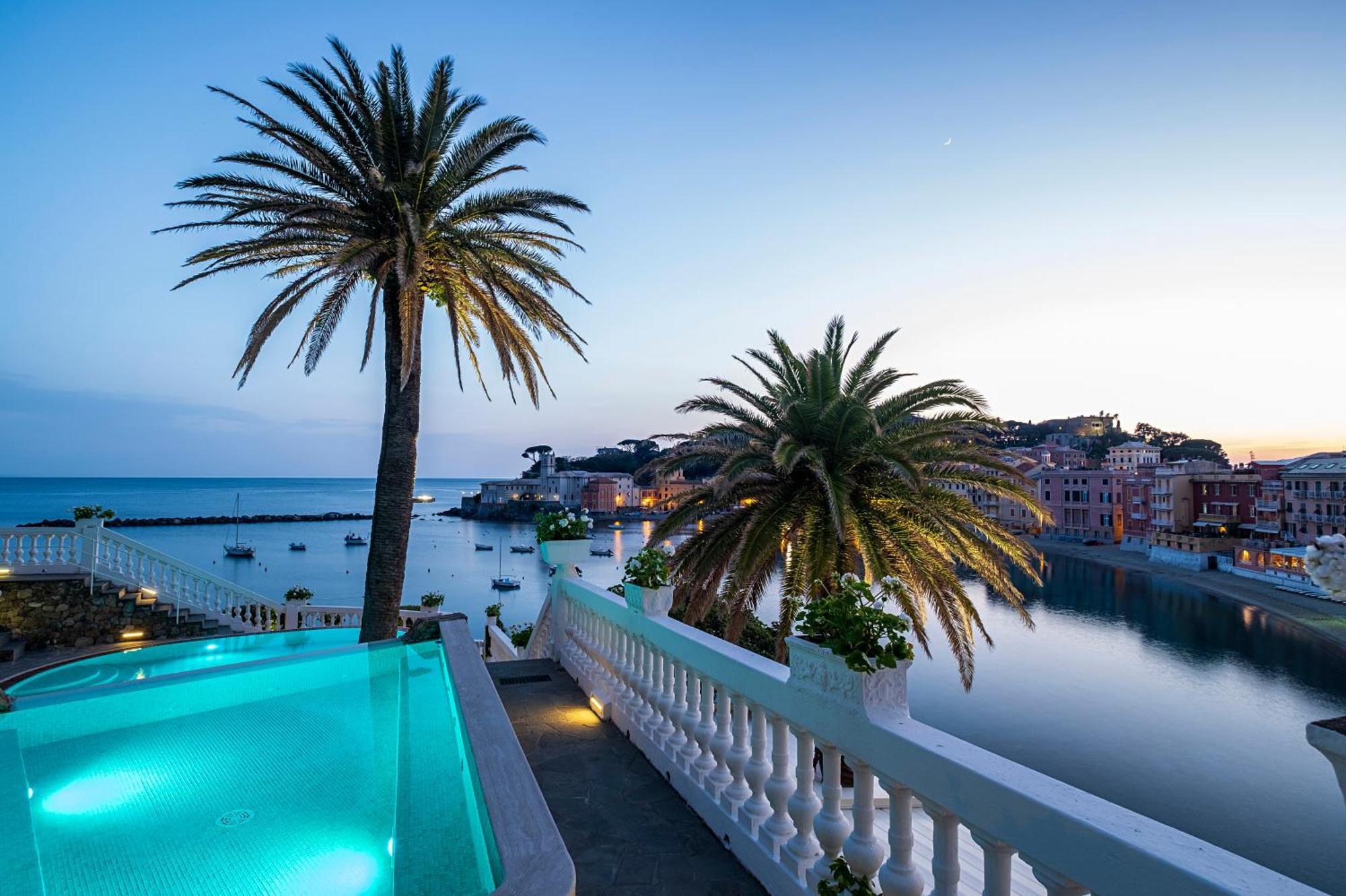 Hotel Helvetia Sestri Levante Exteriör bild